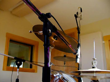 Squam Sound recording studio: The drum room.